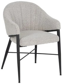 Világosszürke fotel – Ixia