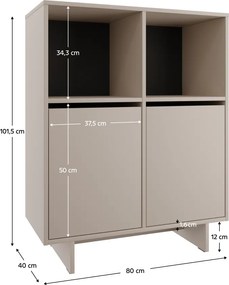 Komód, kasmír, STANDO STD05