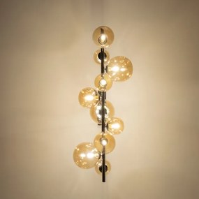 Brilagi - LED Csillár zsinóron MILLA 10xG9/3W/230V fényezett króm/arany