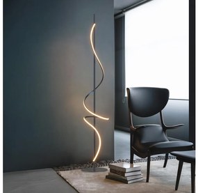 ONLI - LED Állólámpa TWIST LED/24W/230V 4000K fekete