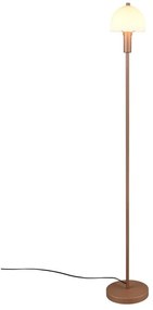 Bronzszínű állólámpa üveg búrával (magasság 120 cm) Glenn – Trio