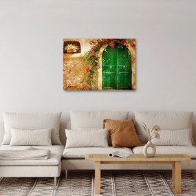 Egy régi ajtó képe (70x50 cm)