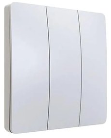 Greenlux Kinetikus vezeték nélküli kapcsoló, 3 pólusú, IP67, fehér GXLS753