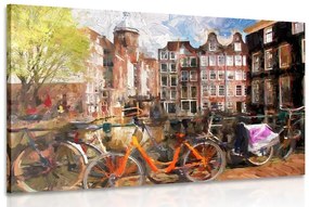 Kép rajzolt Amszterdam
