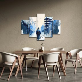Kép - Szamuráj, akvárium (150x105 cm)