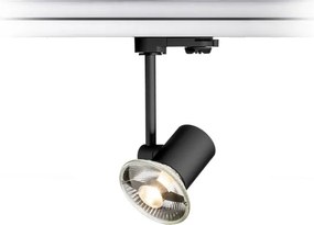 RENDL FAX háromáramkörös sínre fekete 230V LED GU10 12W