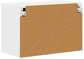 Fali konyhaszekrény polcokkal Fehér 60 x 31 x 40 cm Faanyag