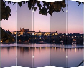 A Prágai vár és a Moldva (210x170 cm)