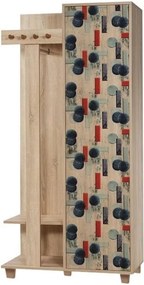 Garmanto előszobafal, 90 cm – TR869VEL4837