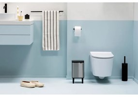 Matt ezüstszínű acél szemetes 4 l Bo Hi – Brabantia