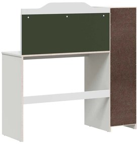 Táblafesték Íróasztal Fehér 120 x 45 x 118.5 cm Faanyag