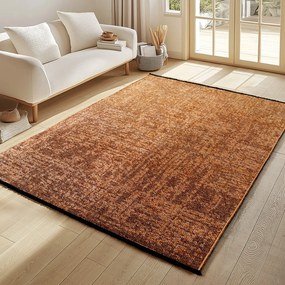 Terrakotta színű mosható szőnyeg 140x200 cm Space 1900 – Ayyildiz Carpets