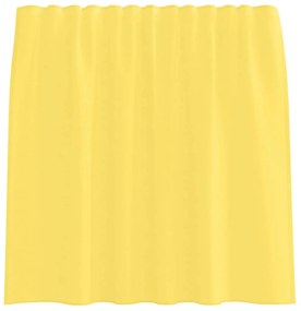 2 db sárga voile függönyök rúd zsebekkel