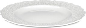 Ebédlő tányér Dressed, fehér, Alessi