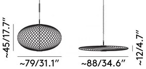 TOM DIXON SPP05SEU SPRING Ezüst Színű Függeszték LED 6W IP20
