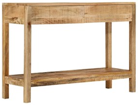 tömör mangófa tálalóasztal 2 fiókkal 110 x 35 x 75 cm
