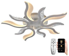 Brilagi - LED Dimmelhető felületre szerelhető csillár TWIST LED/65W/230V 3000-6500K fehér + távirányító