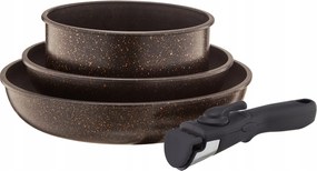 Serpenyő szett levehető nyéllel Gold 3 részes Ambition