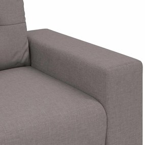tópszínű szövet loveseat kanapé 120 cm