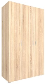 USI gardróbszekrény 3 ajtós SONOMA N