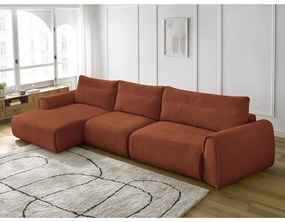 Narancssárga sarokkanapé Aden – Bobochic Paris