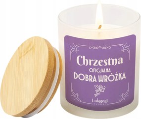 Keresztanya hivatalos jó tündér Szójagyertya Ajándék Korcsolyázóknak