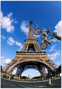 Poszterek 70x100 Motocross Eiflla torony