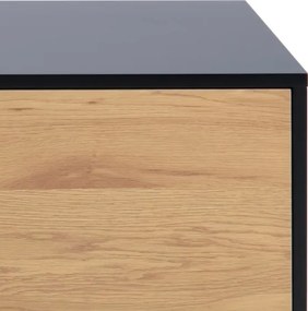 TV-állvány SARON tölgy/fekete