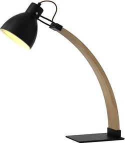 Asztali lámpa tömör fa E27 / 60W - WRE161