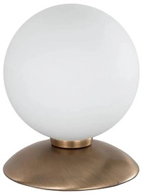 Paul Neuhaus 4437-11 - LED Dimmelhető érintős asztali lámpa BUBBA 1xG9/28W/230V réz