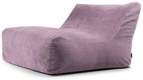 Lila kordbársony babzsákfotel Sofa Lounge – SLOWDOWN