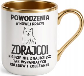 Prémium Arany Bögre Búcsúzás Távozás Munka Vicces Ajándék