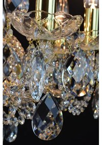 Wranovsky JWZ125122230 - Kristály csillár láncon MARIERA 12xE14/40W/230V