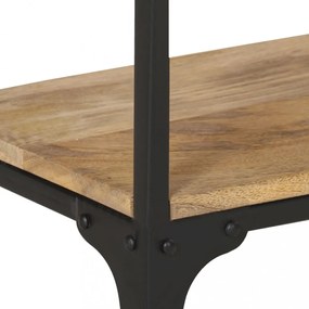 tömör mangófa tálalóasztal 110 x 30 x 75 cm