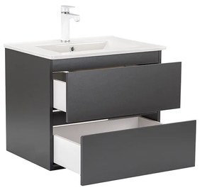 Vario Forte 60 komplett fürdőszoba bútor antracit-antracit