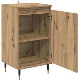 Széf 2 pcs Artisan tölgy 40 x 35 x 70 cm Műszaki fa és vas