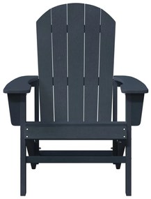 Adirondack szék Tengerészkék 74x82x91 cm HDPE