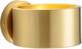 Rondello modern fali lámpa arany nagy E27