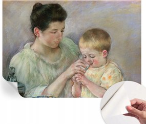 Dekoratív öntapadós fotótapéta az irodába Szülői gondoskodás 312x219