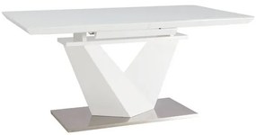 Étkezőasztal Alaras III 160 × 90 cm, fehér