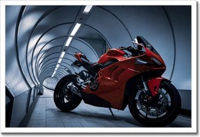 Poszter keretben 60x40 Piros Ducati Panigale