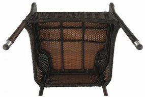 Kerti bútor szett LT3930 barna-bézs rattan