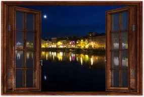 Poszterek 60x40 Hold a vízben