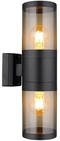 Globo 32014-2BS - Kültéri fali lámpa XELOO 2xE27/60W/230V IP44