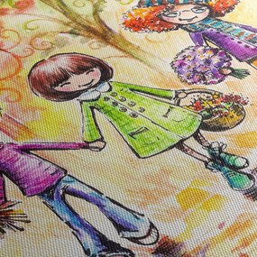 Kép - barátság (120x50 cm)