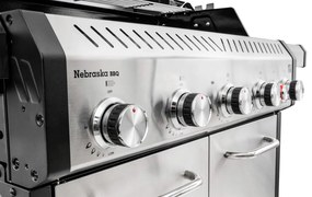 G21 Nebraska BBQ Premium Line gázgrill, 6 égőfejjel + ajándék reduktor