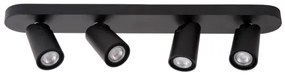 Lucide 23954/21/30 - XYRUS 4xGU10/5W/230V LED spotlámpa, fekete