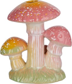 ENCHANTED FOREST váza 15 cm, gombák