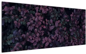 Sötétvörös levelek képe (120x50 cm)