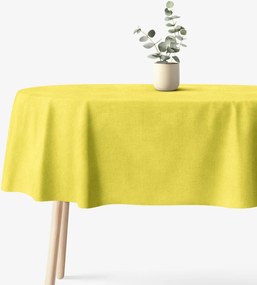 Goldea ovális terítő malaga - lime színű 140 x 280 cm